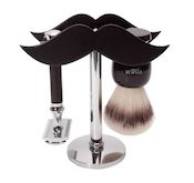 Support "Moustache" rasoir et blaireau 1428 - Giesen und Forsthoff